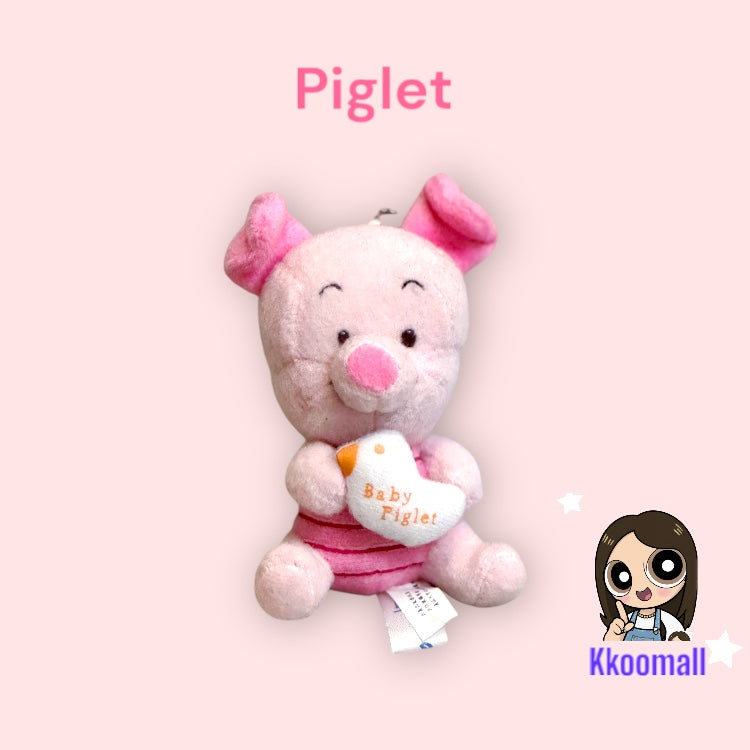 多款 Disney 公仔吊飾 (正品) Micky, Minnie, Keroppi, Winnie The Pooh, Piglet, Tigger