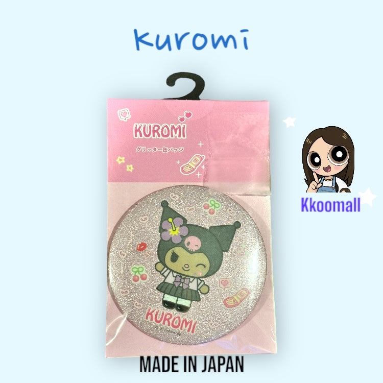 Kuromi 大襟章 Pins (日本製造)