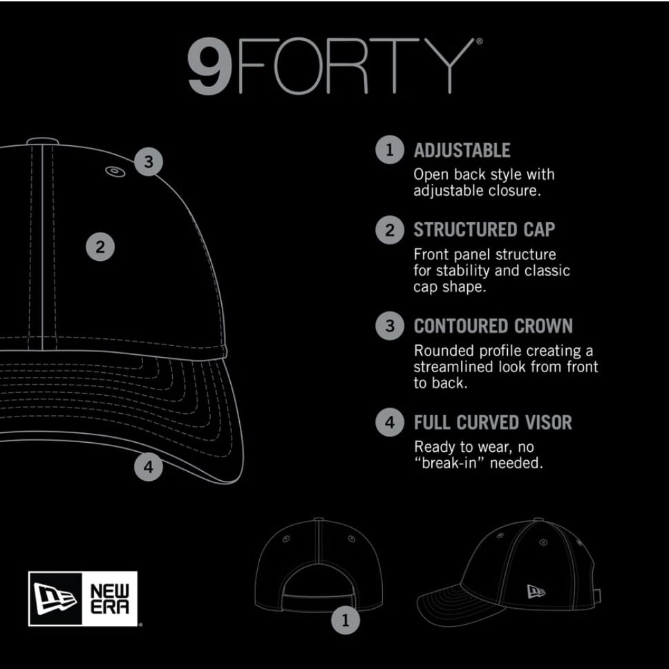 NFL Pittsburgh Steelers New Era 9FORTY Adjustable Snapback Hat