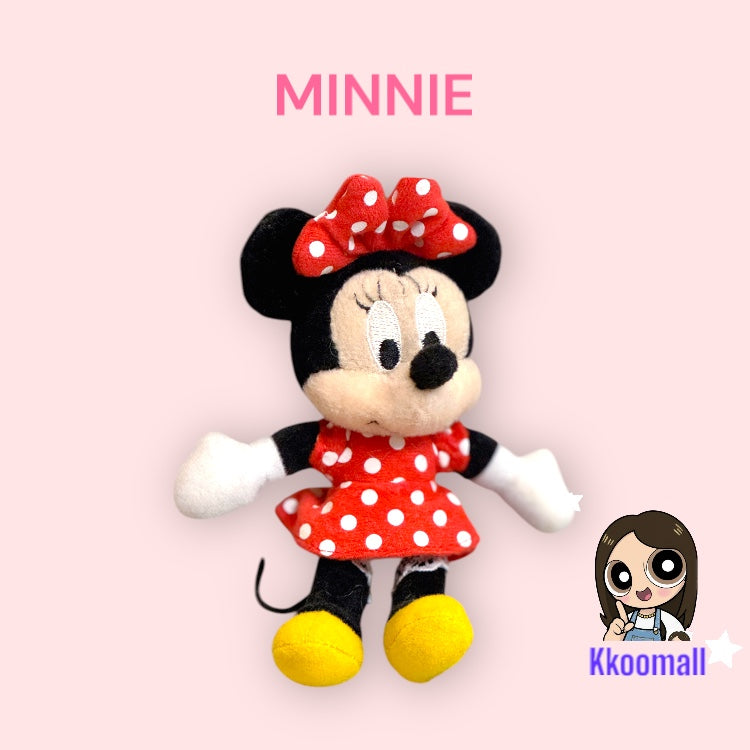 多款 Disney 公仔吊飾 (正品) Micky, Minnie, Keroppi, Winnie The Pooh, Piglet, Tigger
