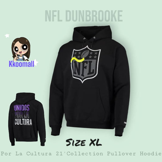 Dunbrooke ÑFL Por La Cultura '21 Collection Pullover Hoodie - Black
