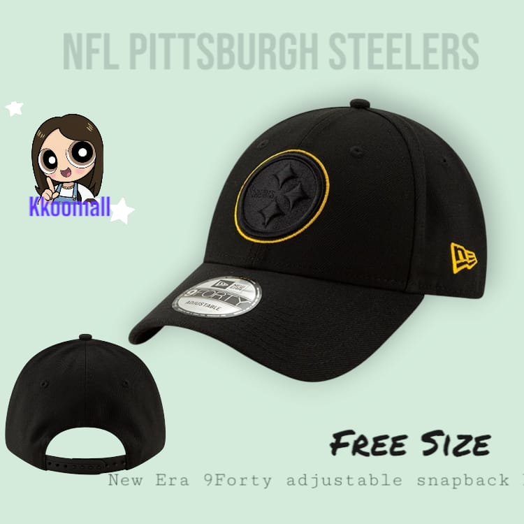 NFL Pittsburgh Steelers New Era 9FORTY Adjustable Snapback Hat