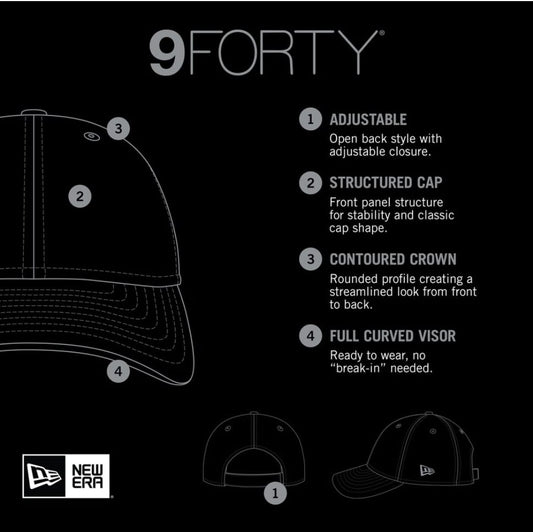 NFL Pittsburgh Steelers New Era 9FORTY Adjustable Snapback Hat